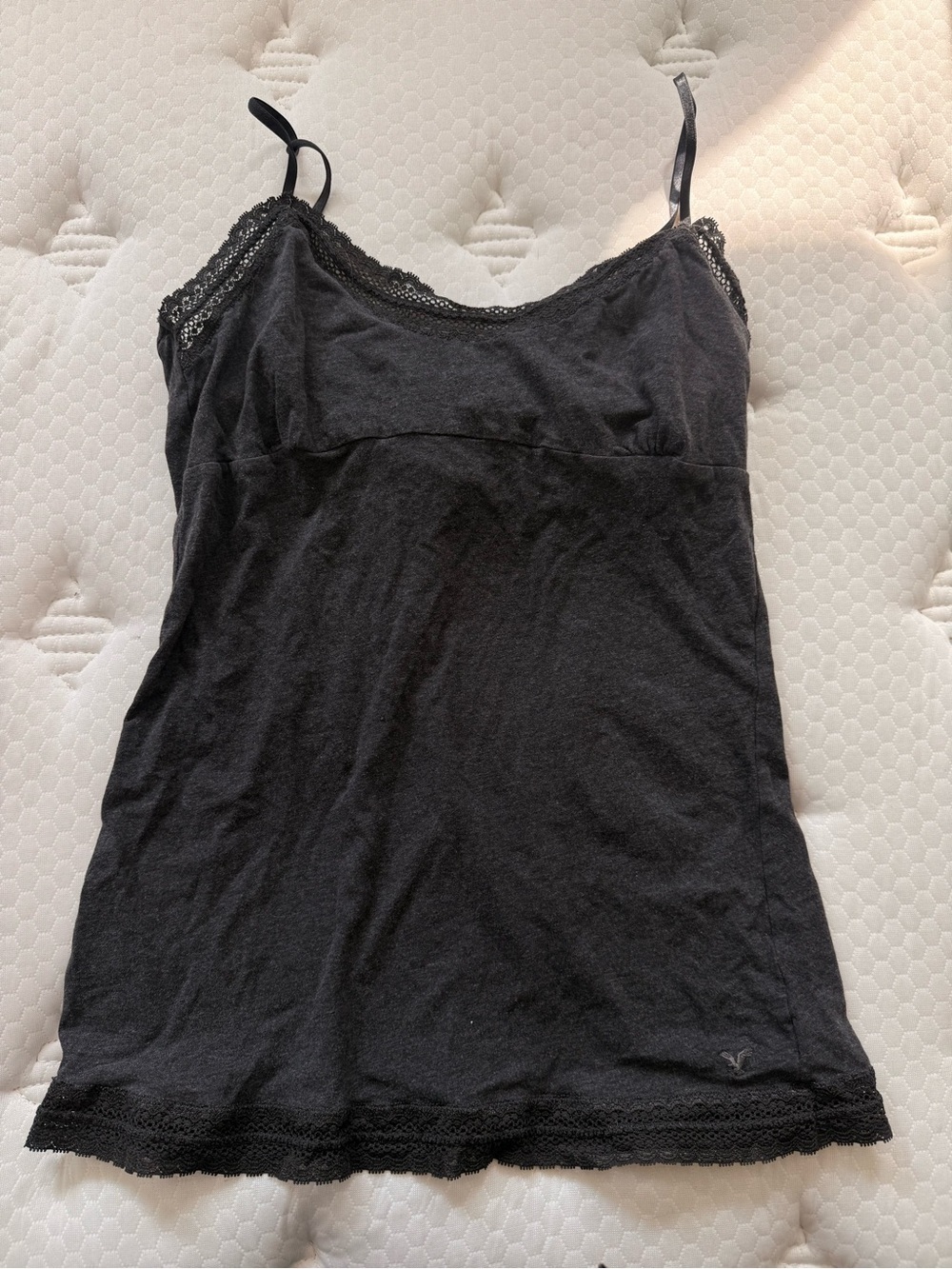 American Eagle Outfitters Dark Gray Fleece-Lined Lounge Shorts